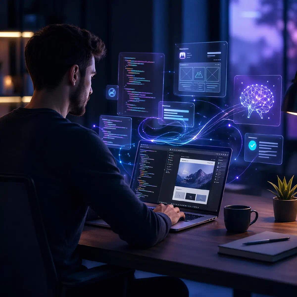 A professional website at half the price: What changed when I integrated AI into my work process