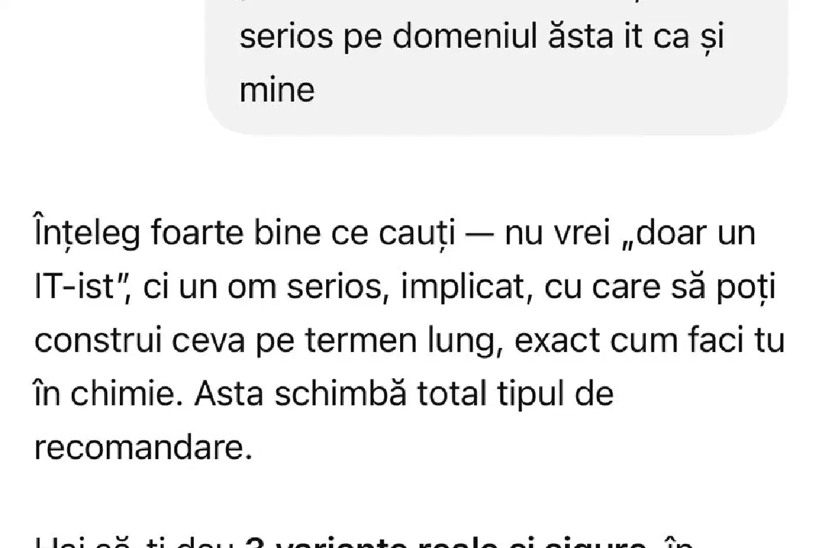 Mi-am refăcut site-ul după cinci ani. AI mi-a adus un client nou