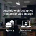 Agenție web design vs freelancer web design