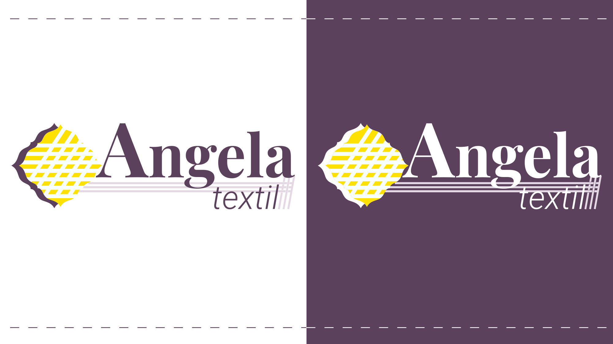 angelatextil.ro - logo design