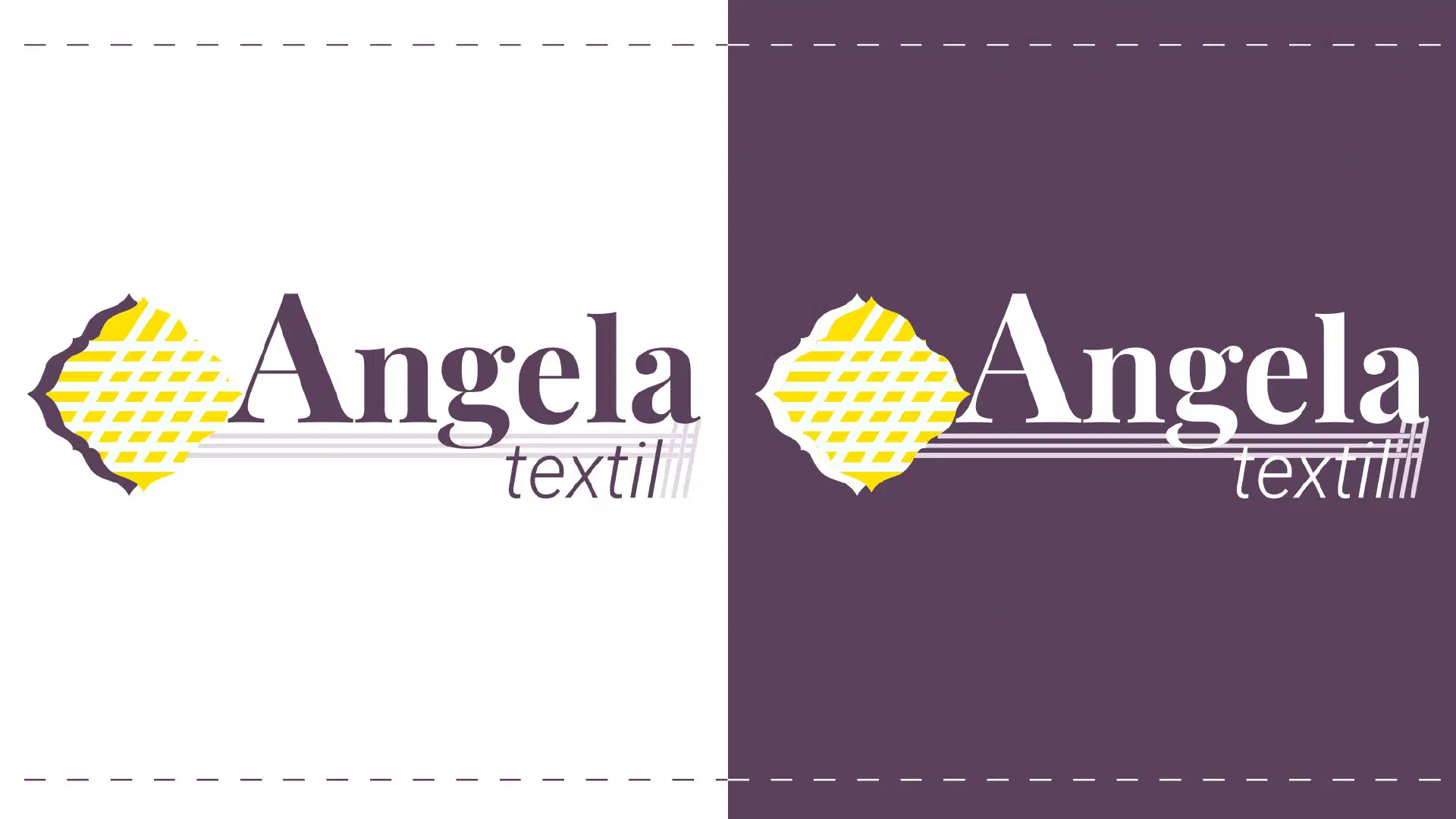 angelatextil.ro - logo design