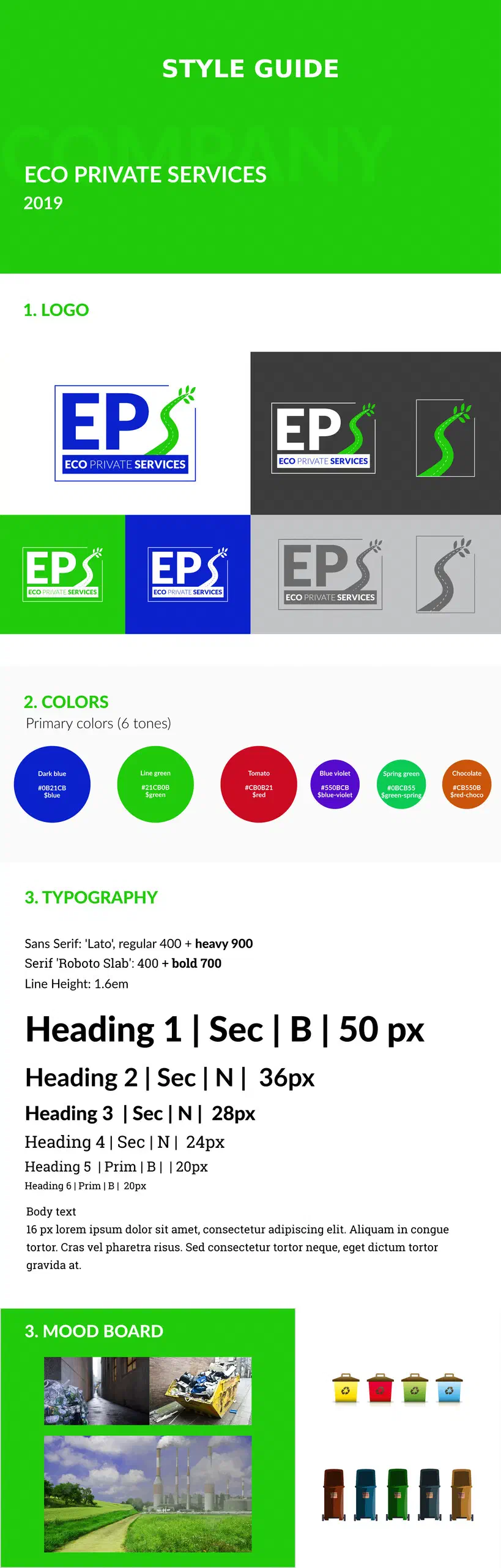 ecoprivateservices.ro - styleguide