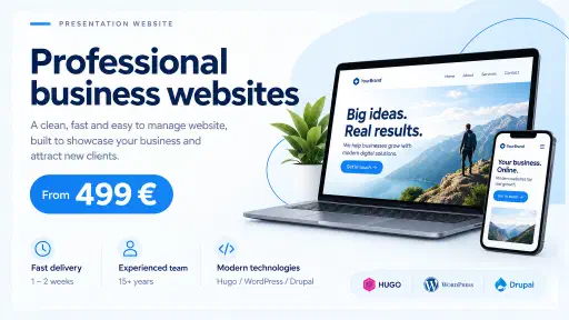 Create Presentation Website