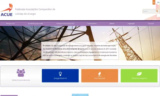 Federaţia companiilor din energie - ACUE
