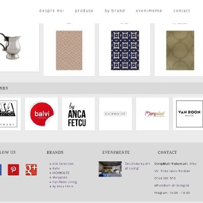 art-of-living.ro - Magazin cu mobilier de lux și obiecte de design interior – 3