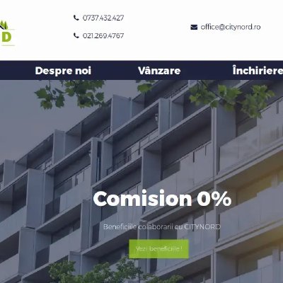 citynord.ro | Dezvoltare web agentie imobiliara – 1