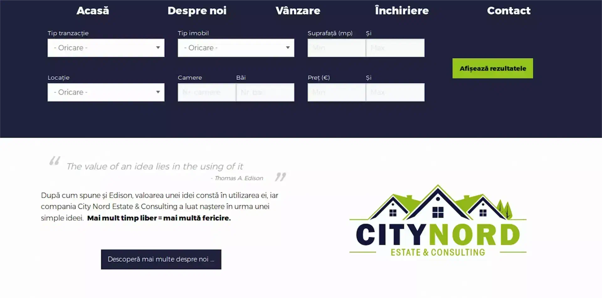 citynord.ro - sistem de filtrare