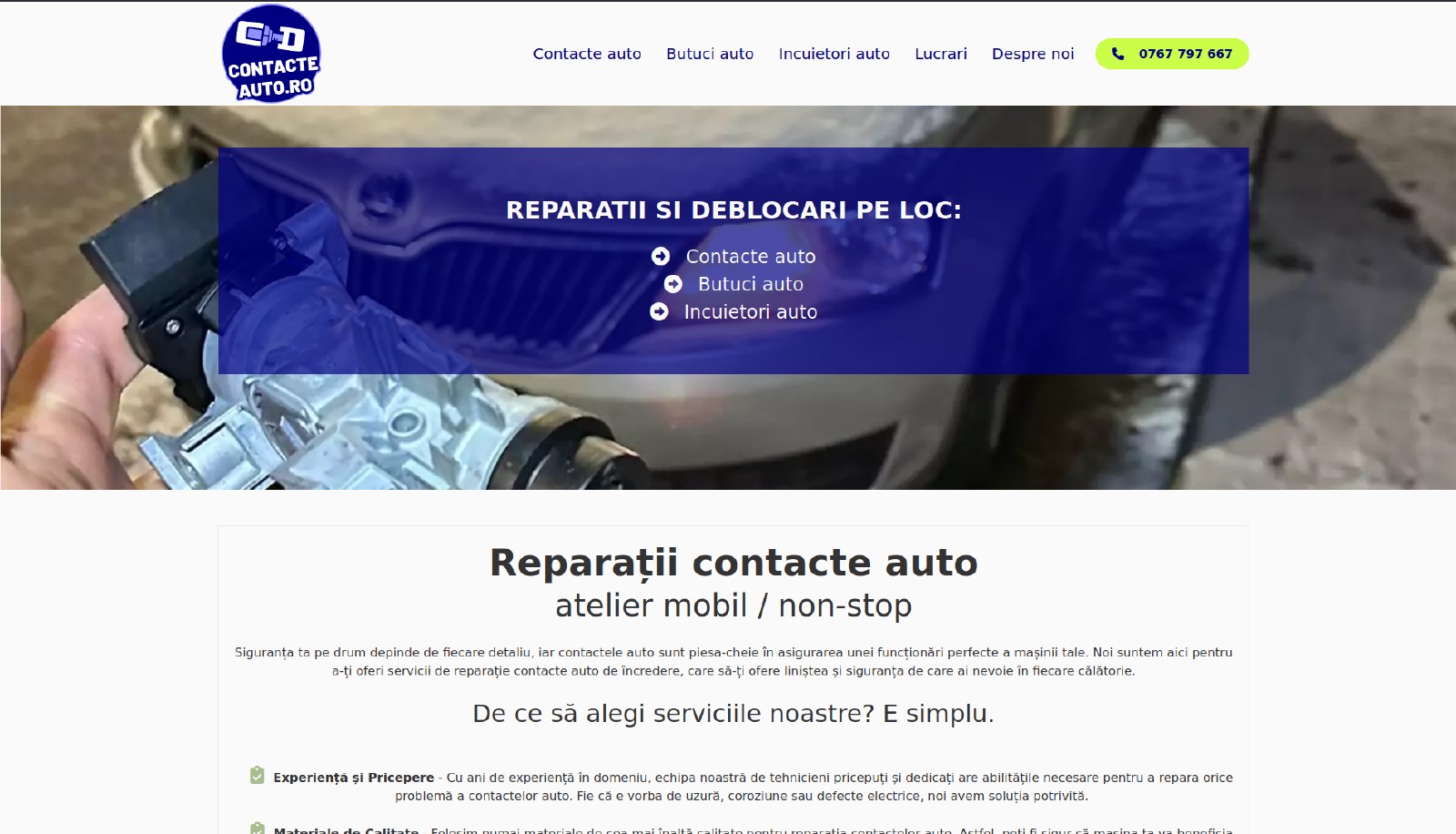 contacteauto.ro - reparatii contacte auto – full 1