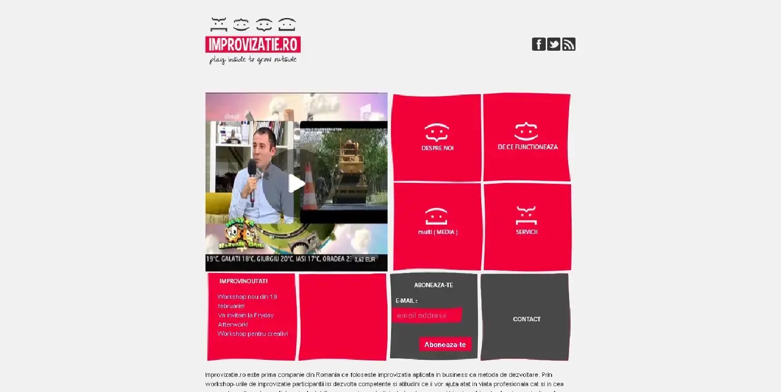 improvizatie.ro - platforma educationala – full 1