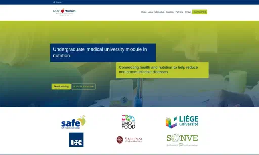 Nutrimodule.eu - Education Platform