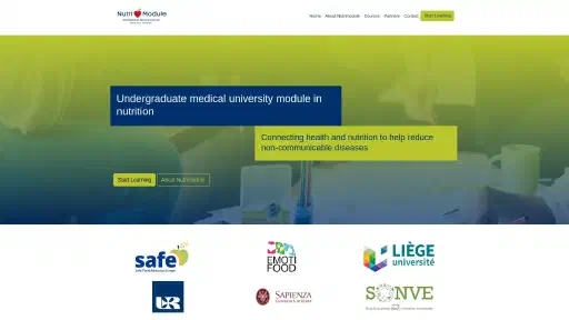 Nutrimodule.eu - Education Platform