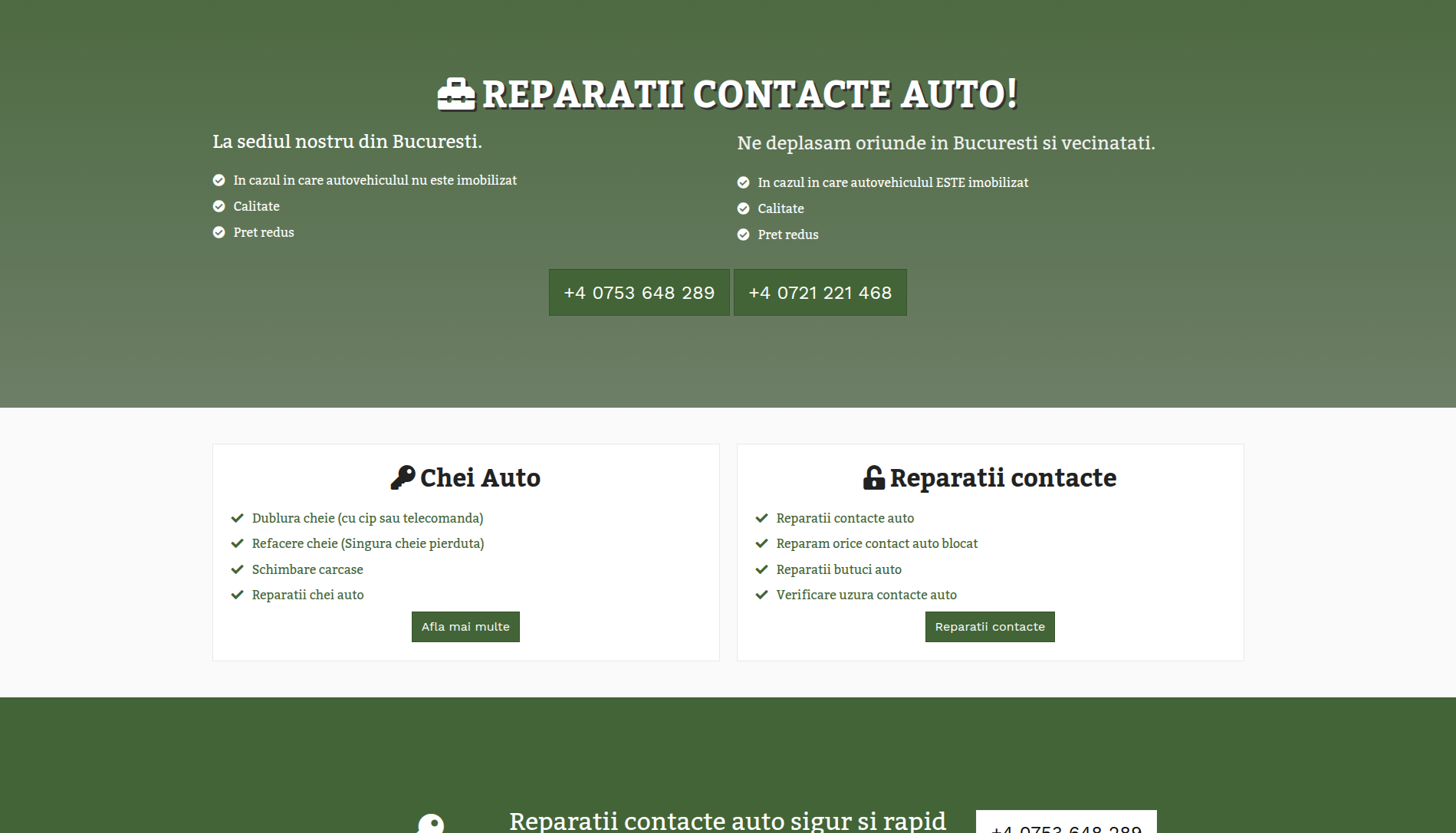 reparatiicontacteauto.ro website