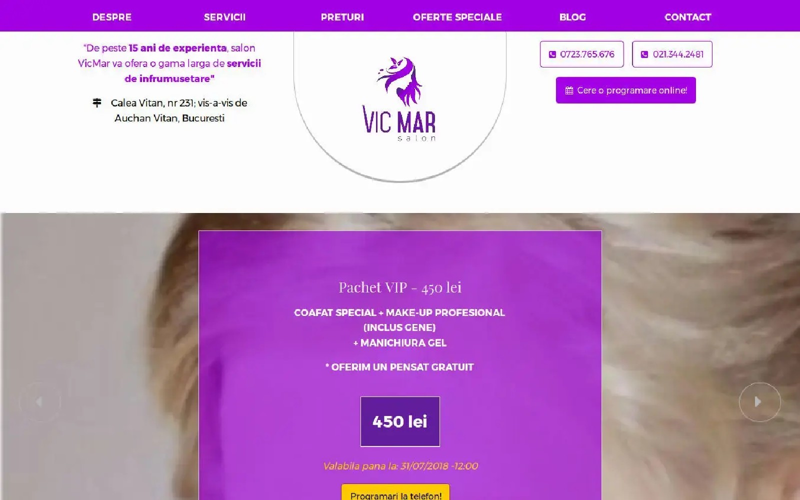 Vicmar Salon | Salon infrumusetare vitan – full 1